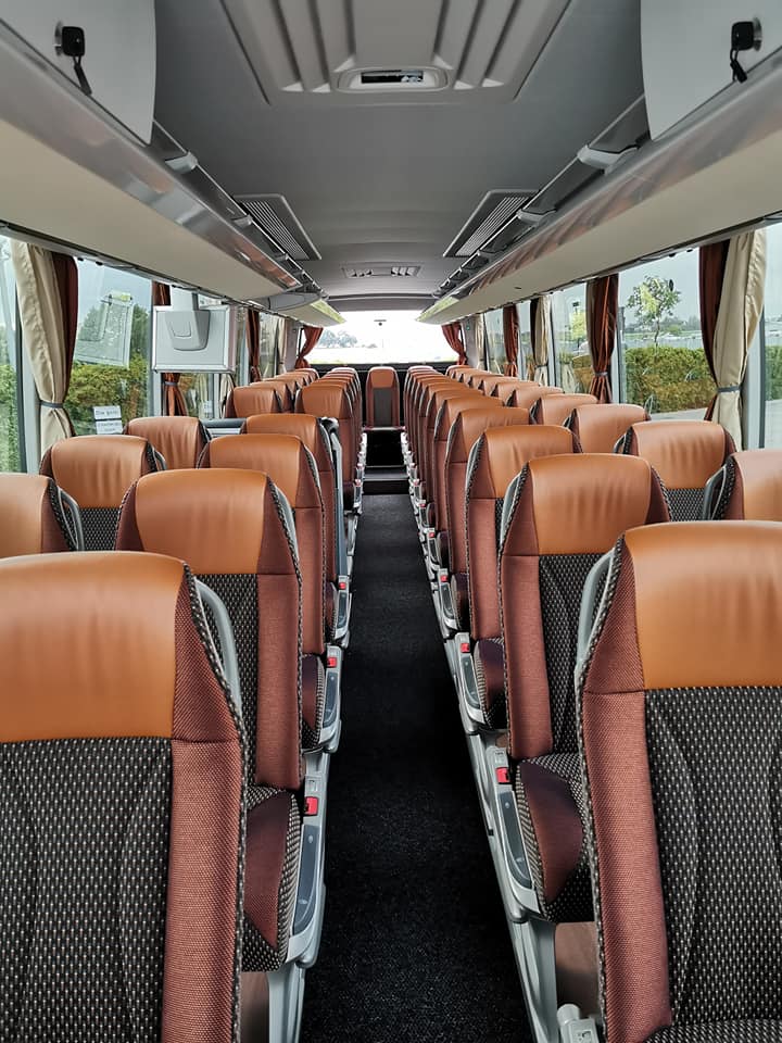 Wnętrze autokaru Setra