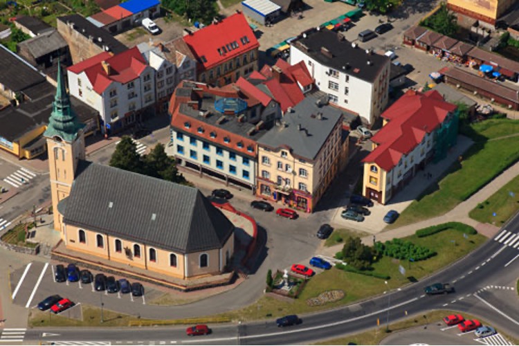 Rynek w Miastku - transport osobowy